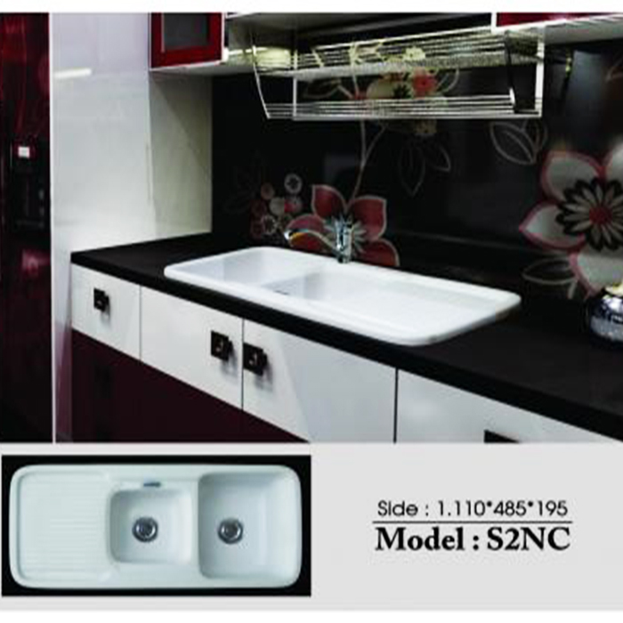 Chậu rửa chén đá nhân tạo Việt Mỹ S2NC