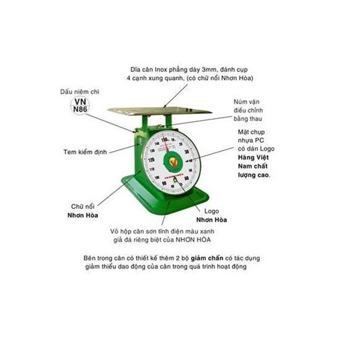 Cân Đồng Hồ Nhơn Hòa