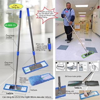 Bộ cây lau chữ T - Tải san hô 120cm