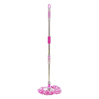 Cây Lau Nhà 360 Độ Inox Cao Cấp (khóa xoay)