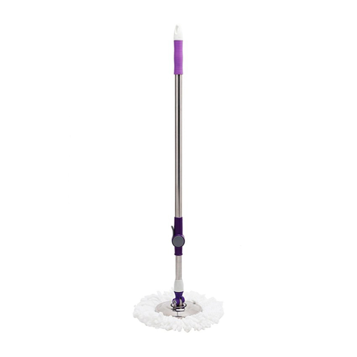 Cây Lau Nhà 360 Độ Cao Cấp Mâm Inox (khoá gù)