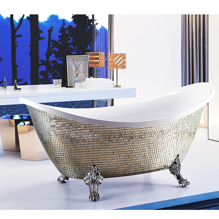 Bồn tắm chân rồng cao cấp Nofer NG-1896S