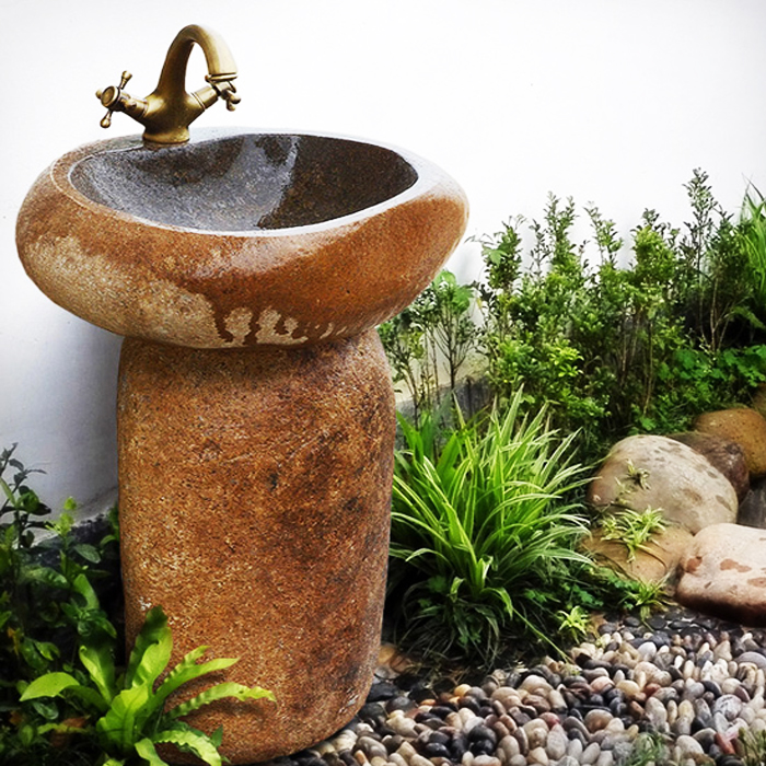 Lavabo đá cuội Kanly MAR15H