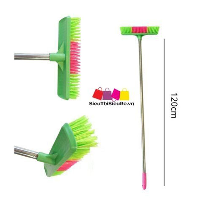Chổi chà sàn cán dài 120cm