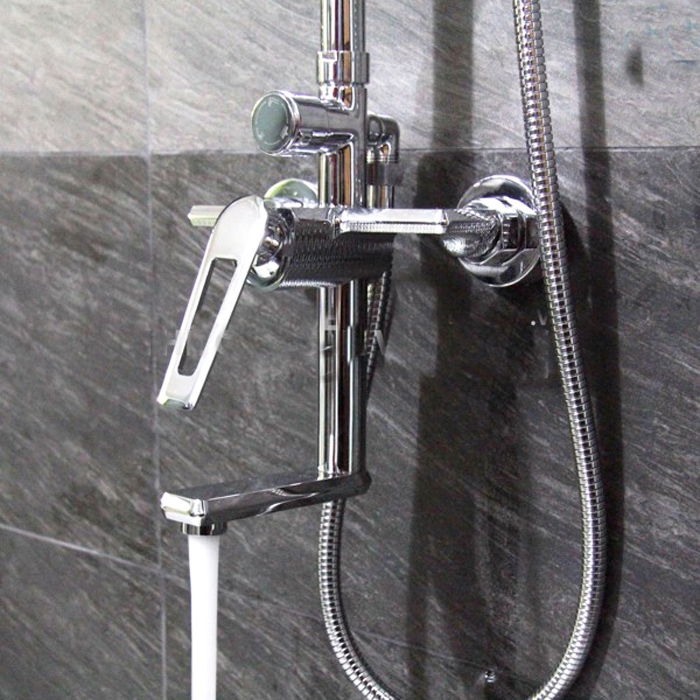Sen cây nóng lạnh Đồng mạ Crom Sandra SD-040
