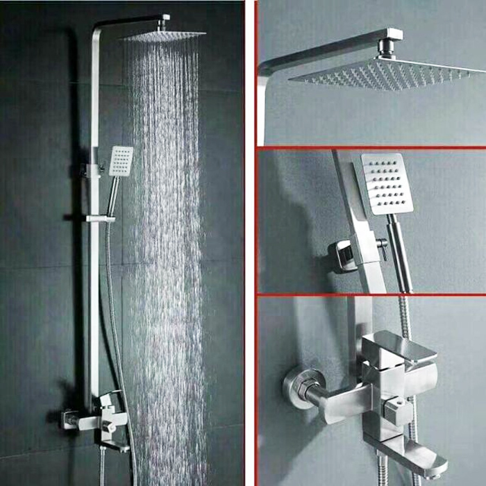 Sen cây vuông 304 nóng lạnh Sandra SD-011S