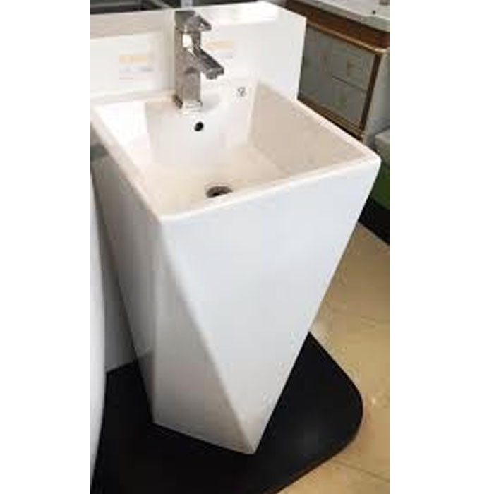Lavabo trụ đứng kim cương NL-FL30