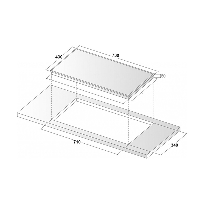 Bếp điện từ Binova BI-103-SP (Tây Ban Nha)