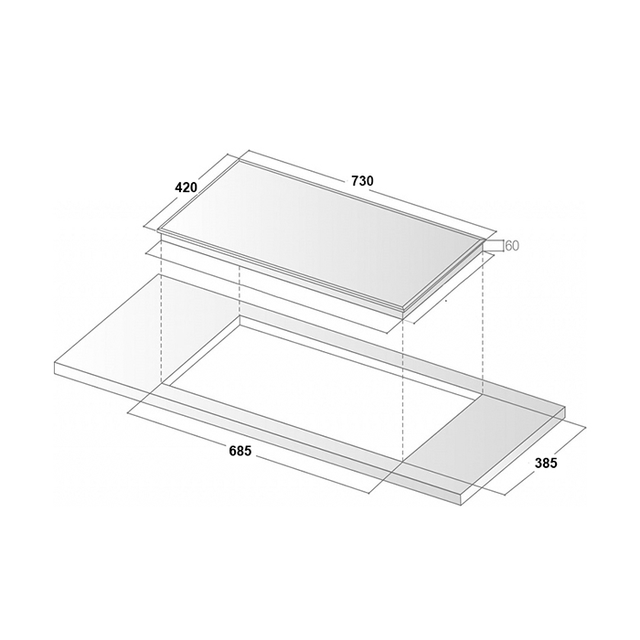 Bếp điện từ BI-968JP (Nhật Bản)