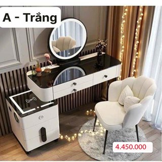 Bàn trang điểm gương Led, có sạc GH-A01