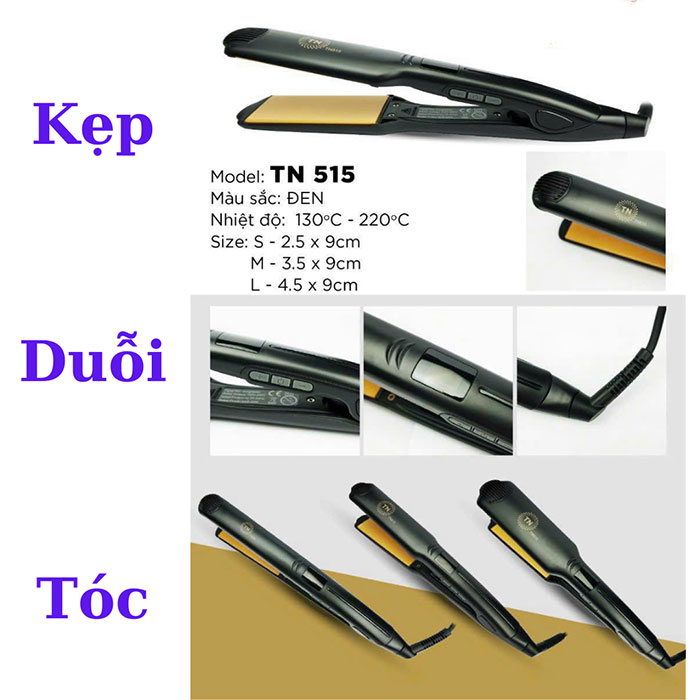 Kẹp duỗi tóc TN 515