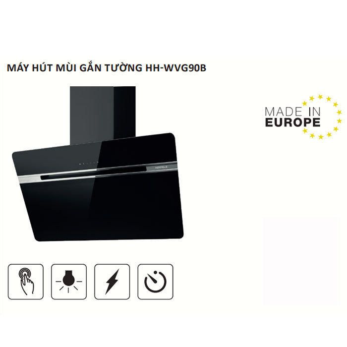 Máy hút mùi gắn tường Hafele HH-WVG90B 539.89.335