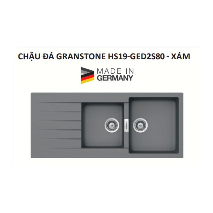 Chậu đá GRANSTONE HS19-GED2S80