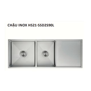 Chậu inox HS21-SSD2S90L