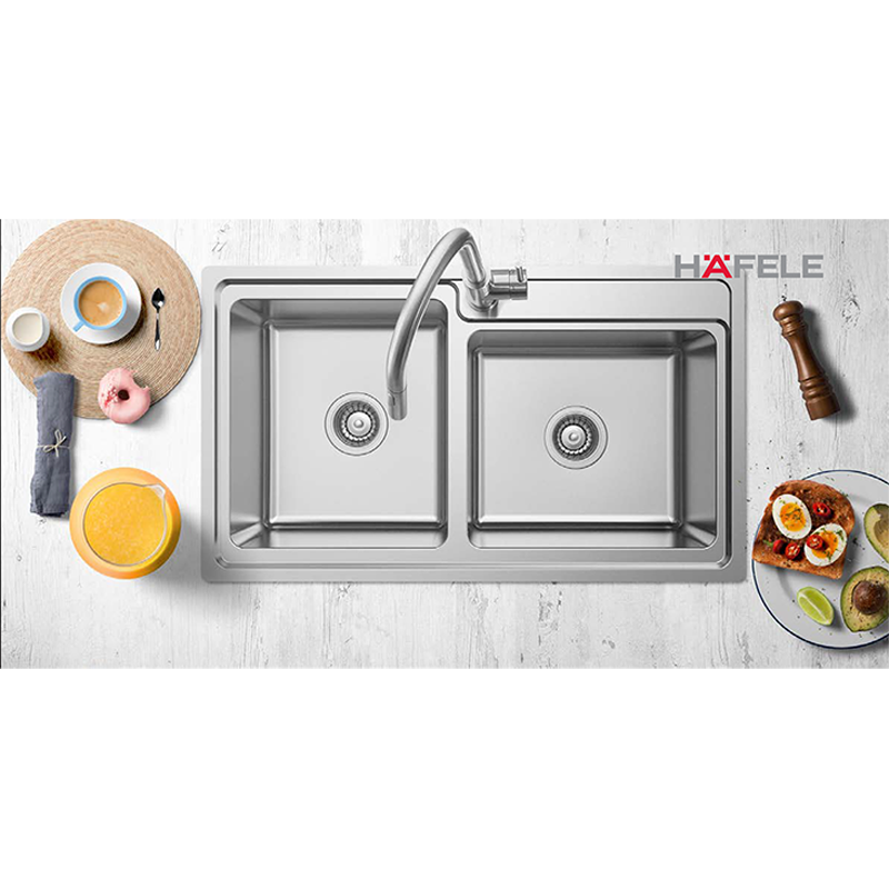 Chậu inox HS20-SSN2S90L