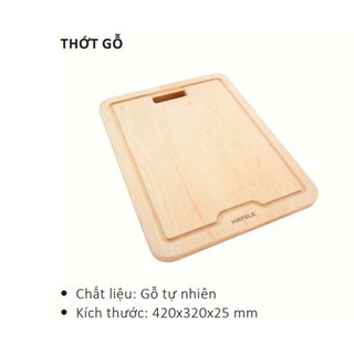 Thớt gỗ Hafele 567.25.929