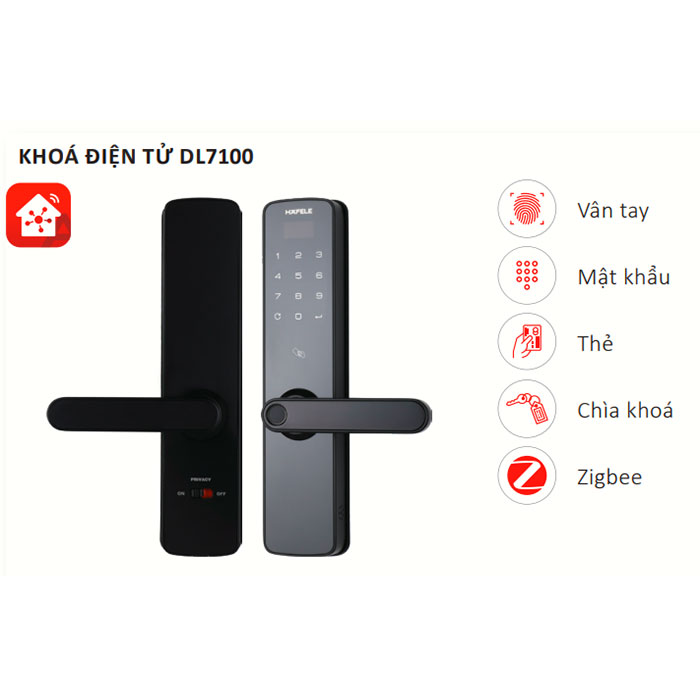 Khóa điện tử DL7100 912.05.498