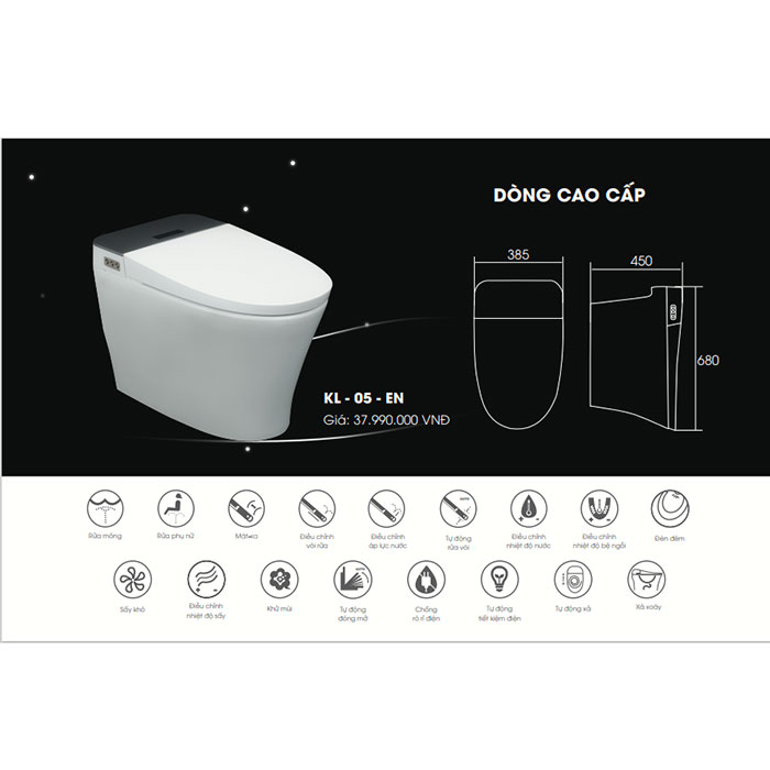 Bàn cần thông minh Nhật Bản KL-05-EN
