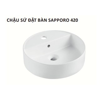 Chậu sứ đặt bàn SAPPORO 420 588.79.031