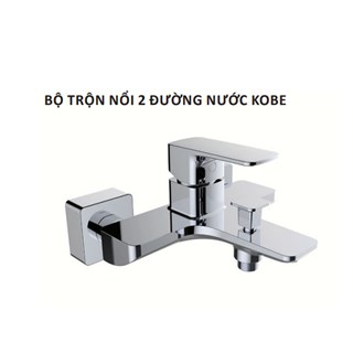 Bộ trộn nổi 2 đường nước Kobe chrome Hafele 589.15.005