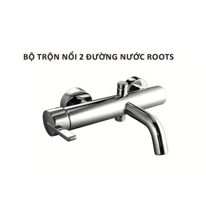 Bộ trộn bồn tắm lắp nổi ROOTS 170 Hafele 495.61.145