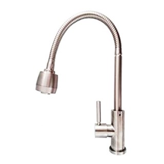 Vòi rửa chén lạnh co giãn inox 304 Sandra SD-419S