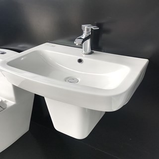 Lavabo Viglacera  và chân treo CD50