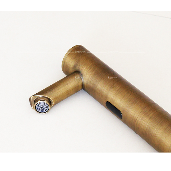 Vòi Lavabo cảm ứng giả cổ đồng thau Kanly GC-AC1